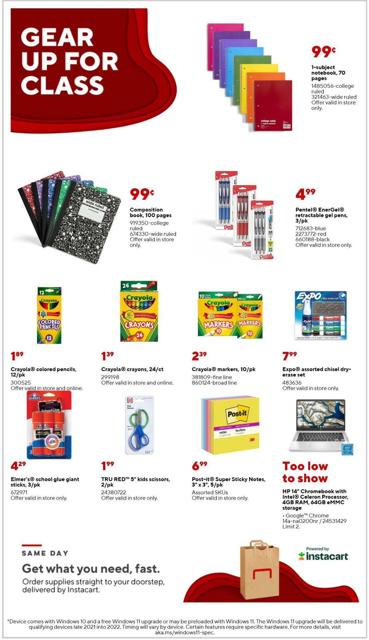 Staples Weekly Ad from December 25