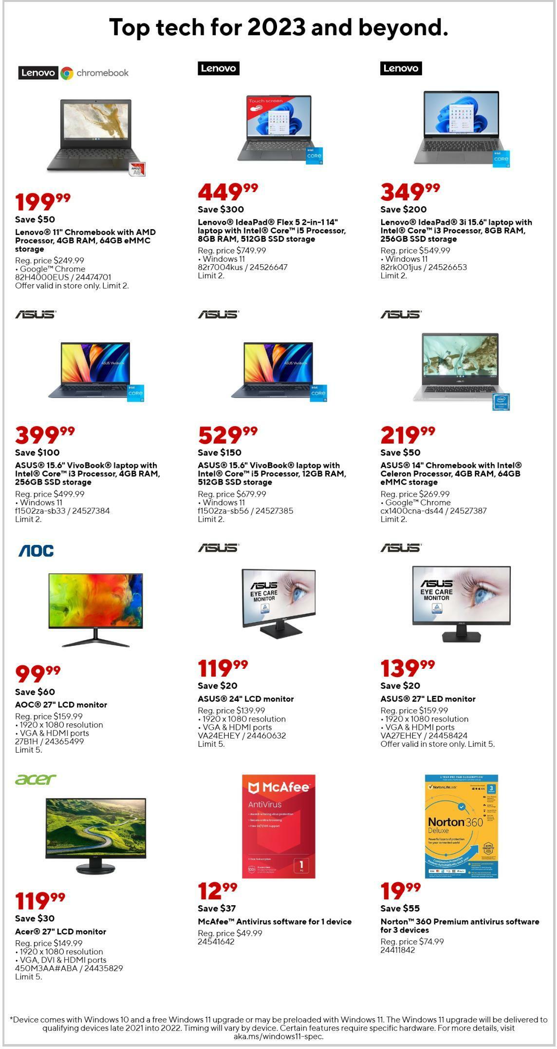 Staples Weekly Ad from December 25