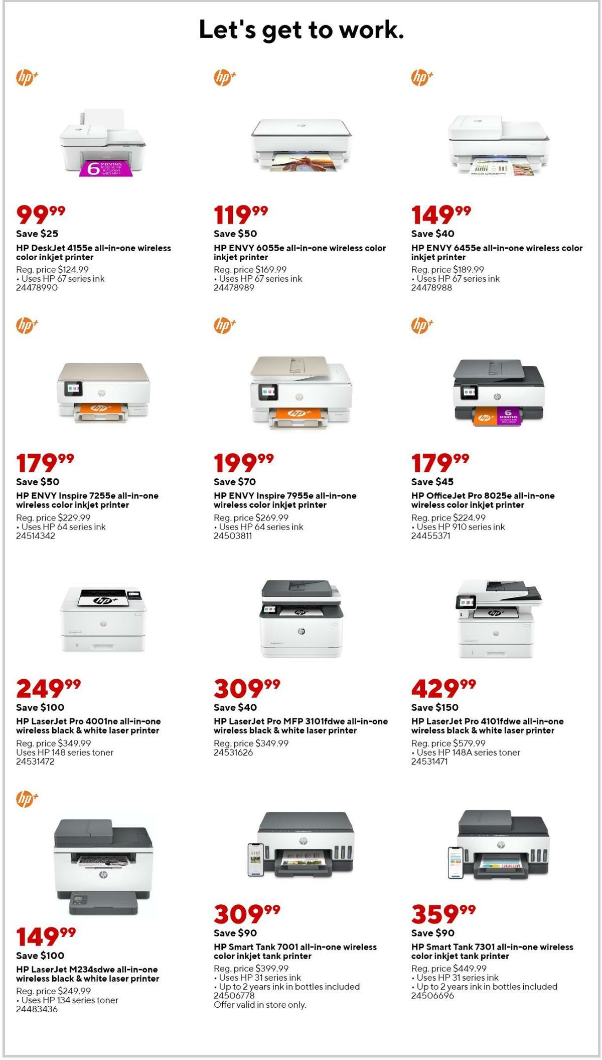 Staples Weekly Ad from January 8