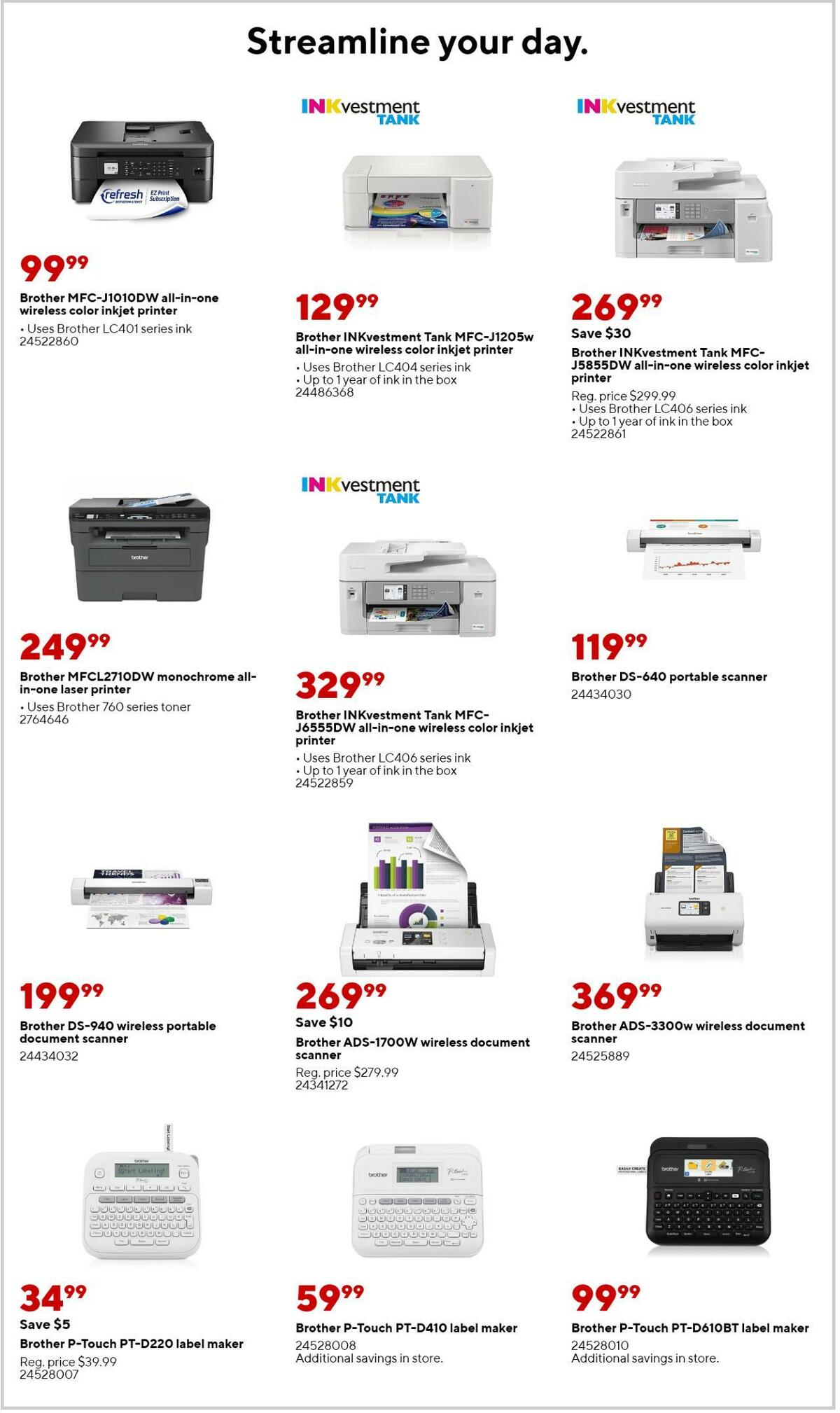 Staples Weekly Ad from January 8