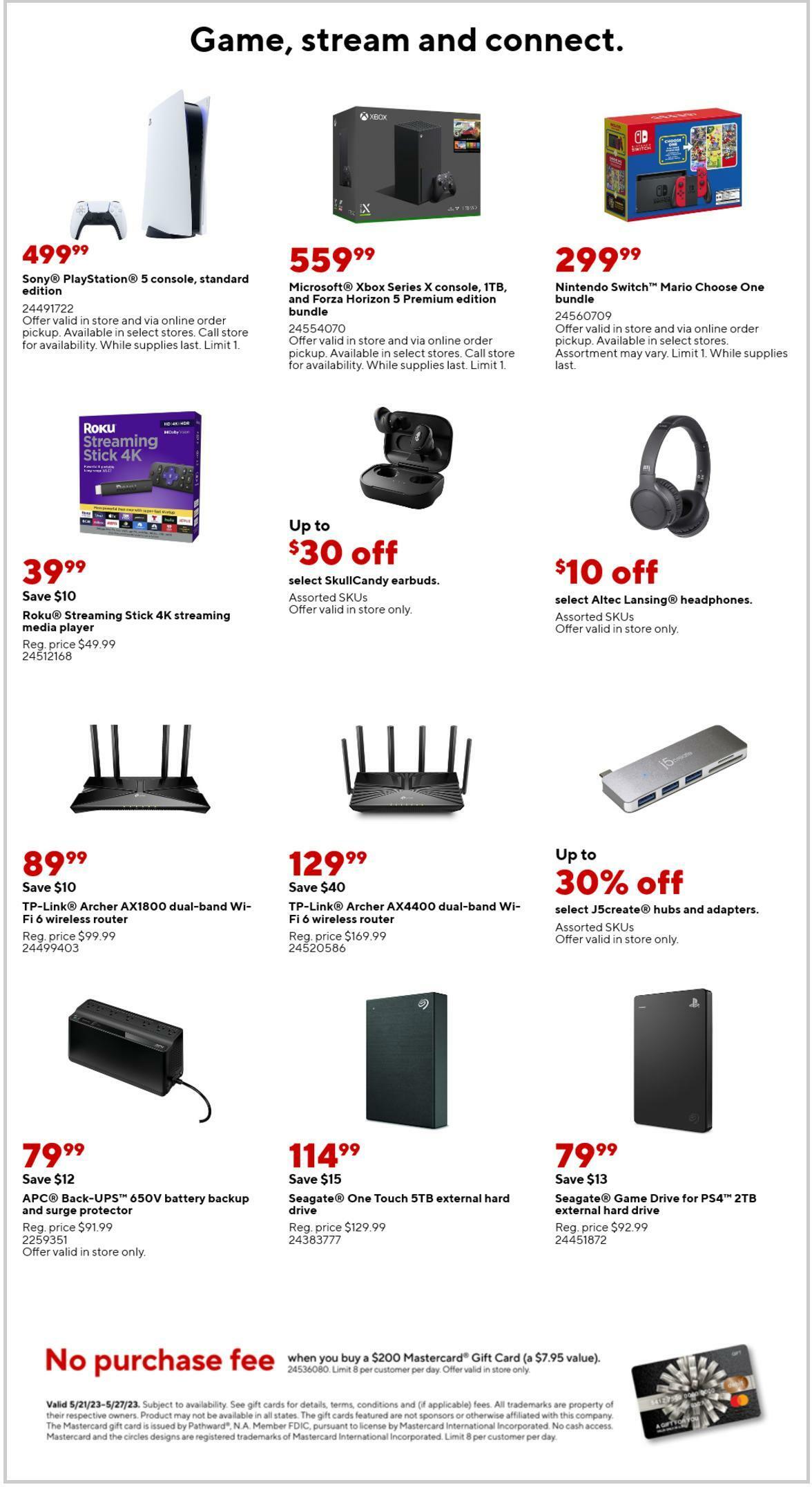 Staples Weekly Ad from May 21