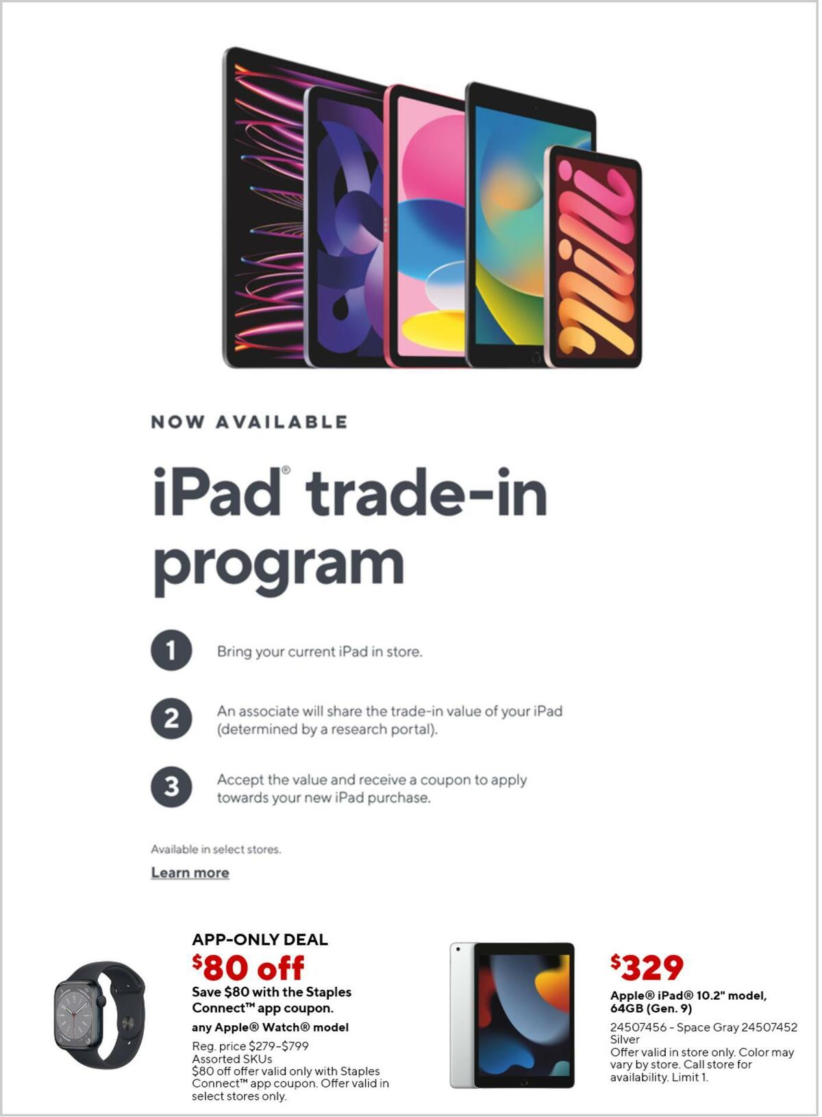 Staples Weekly Ad from June 18