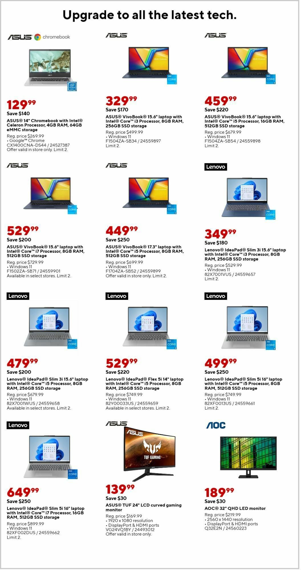 Staples Weekly Ad from July 16