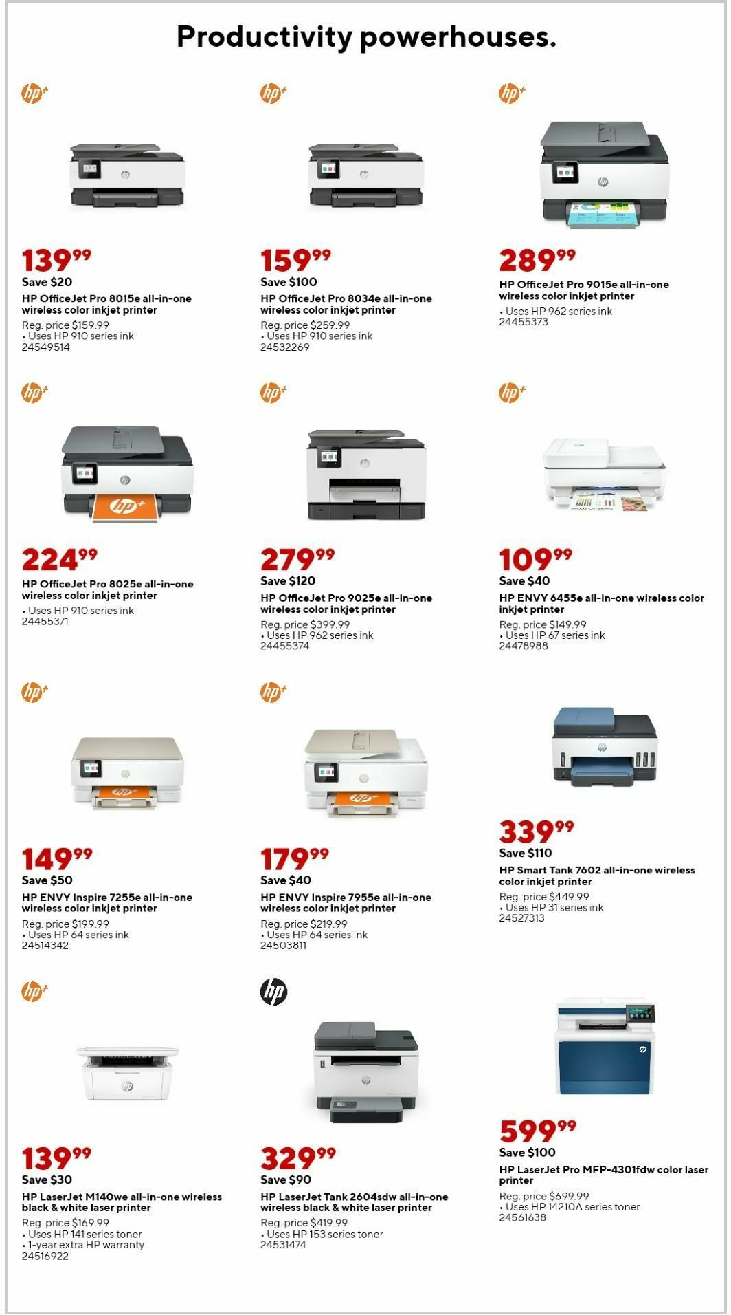 Staples Weekly Ad from July 30