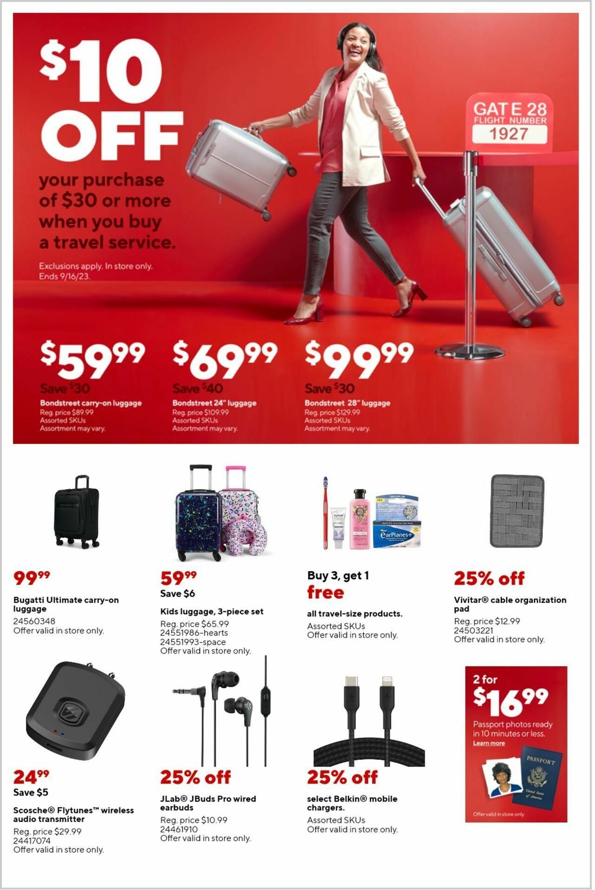 Staples Weekly Ad from July 30