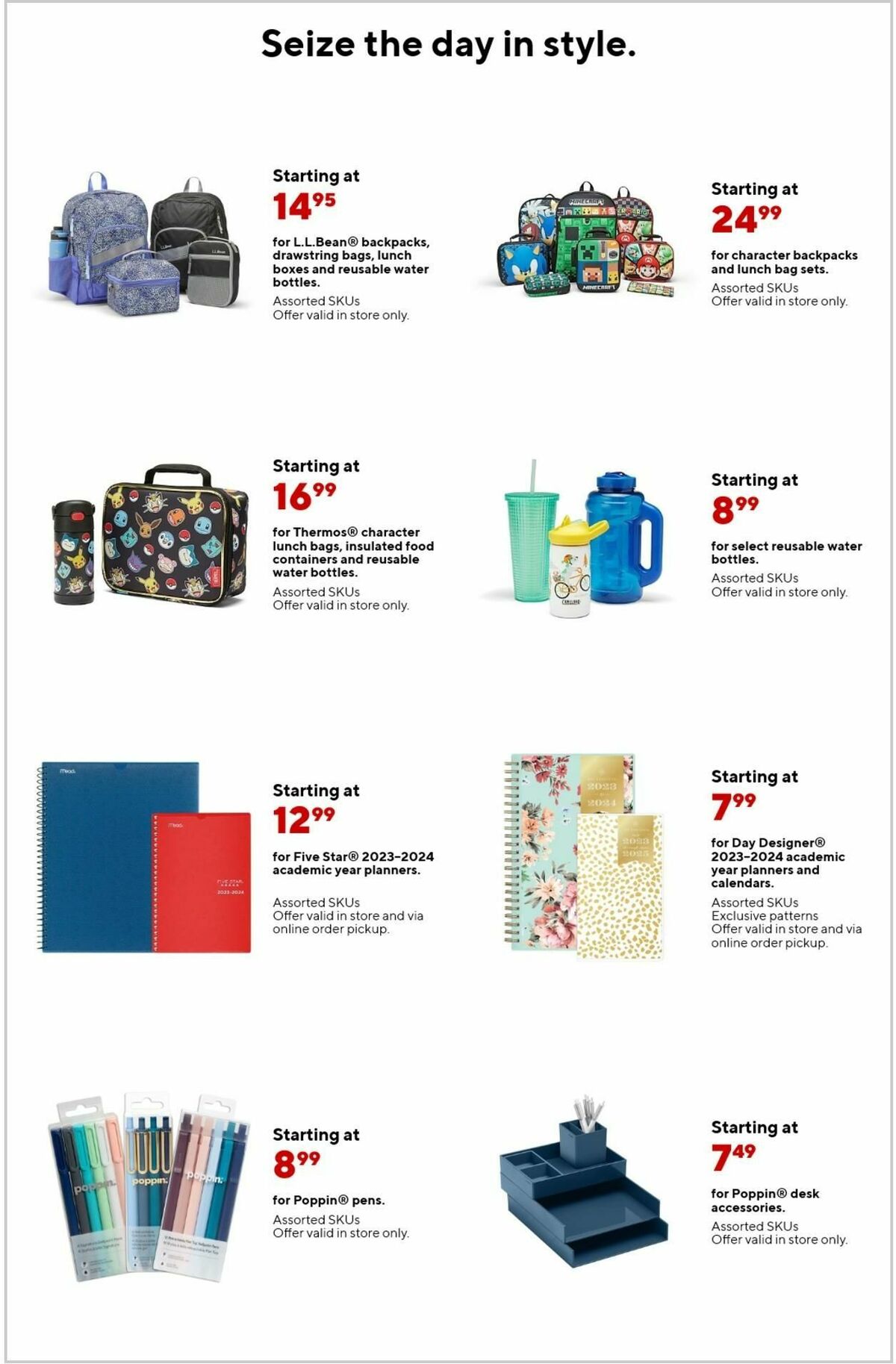 Staples Weekly Ad from July 30