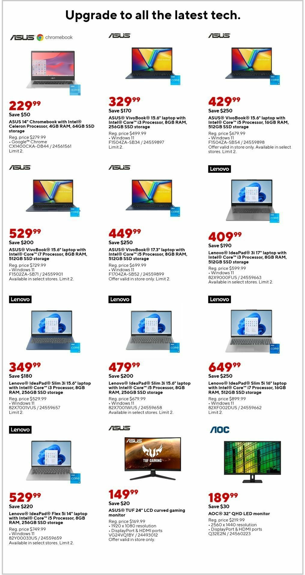 Staples Weekly Ad from August 6