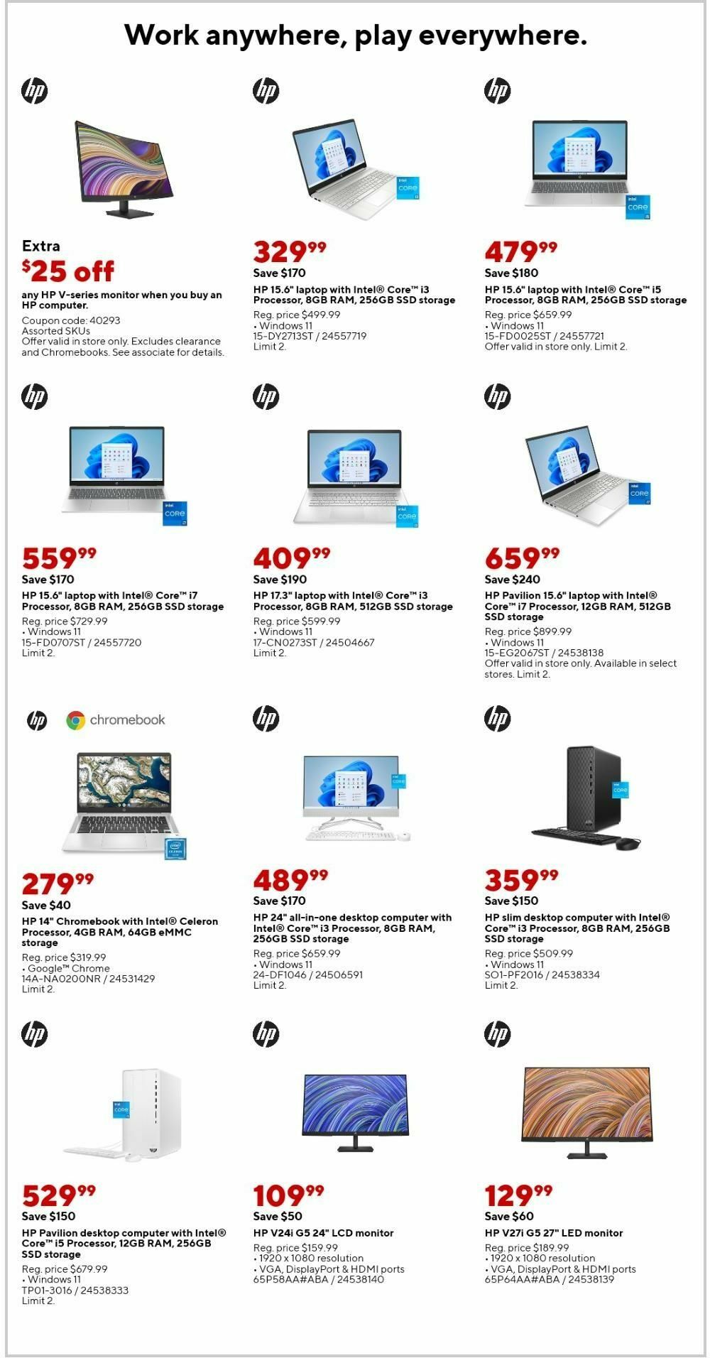 Staples Weekly Ad from August 6