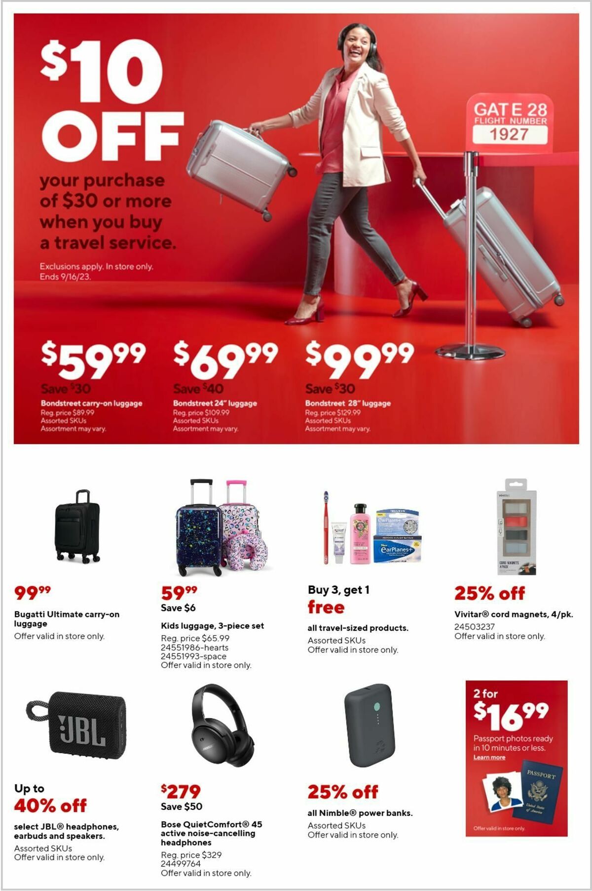 Staples Weekly Ad from August 6