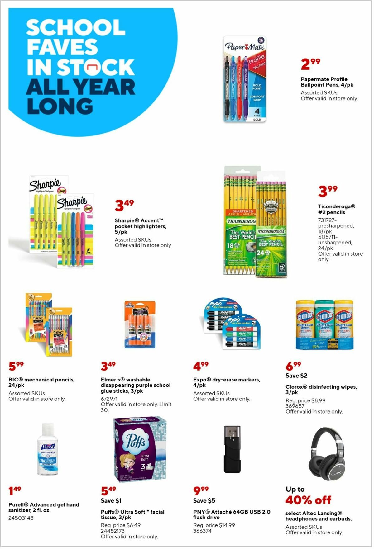 Staples Weekly Ad from September 10