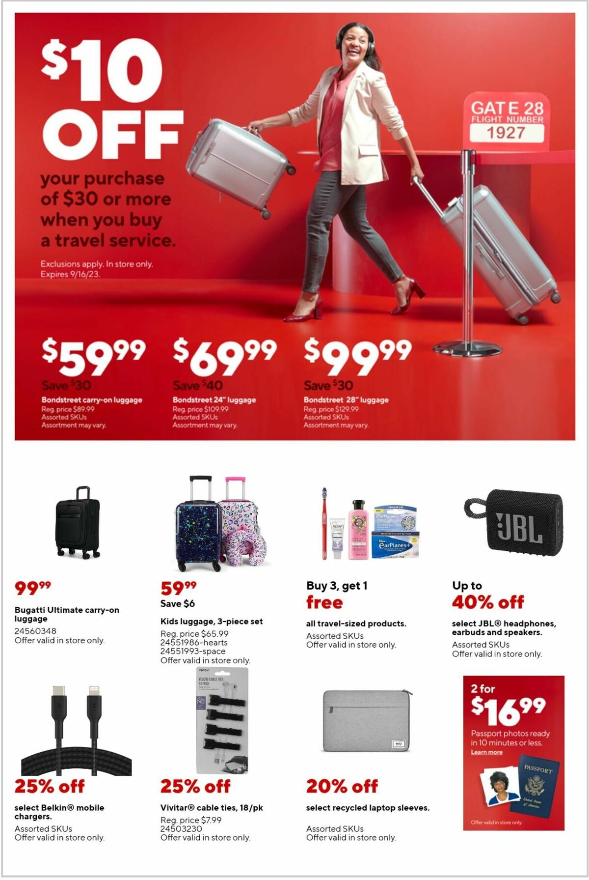 Staples Weekly Ad from September 10