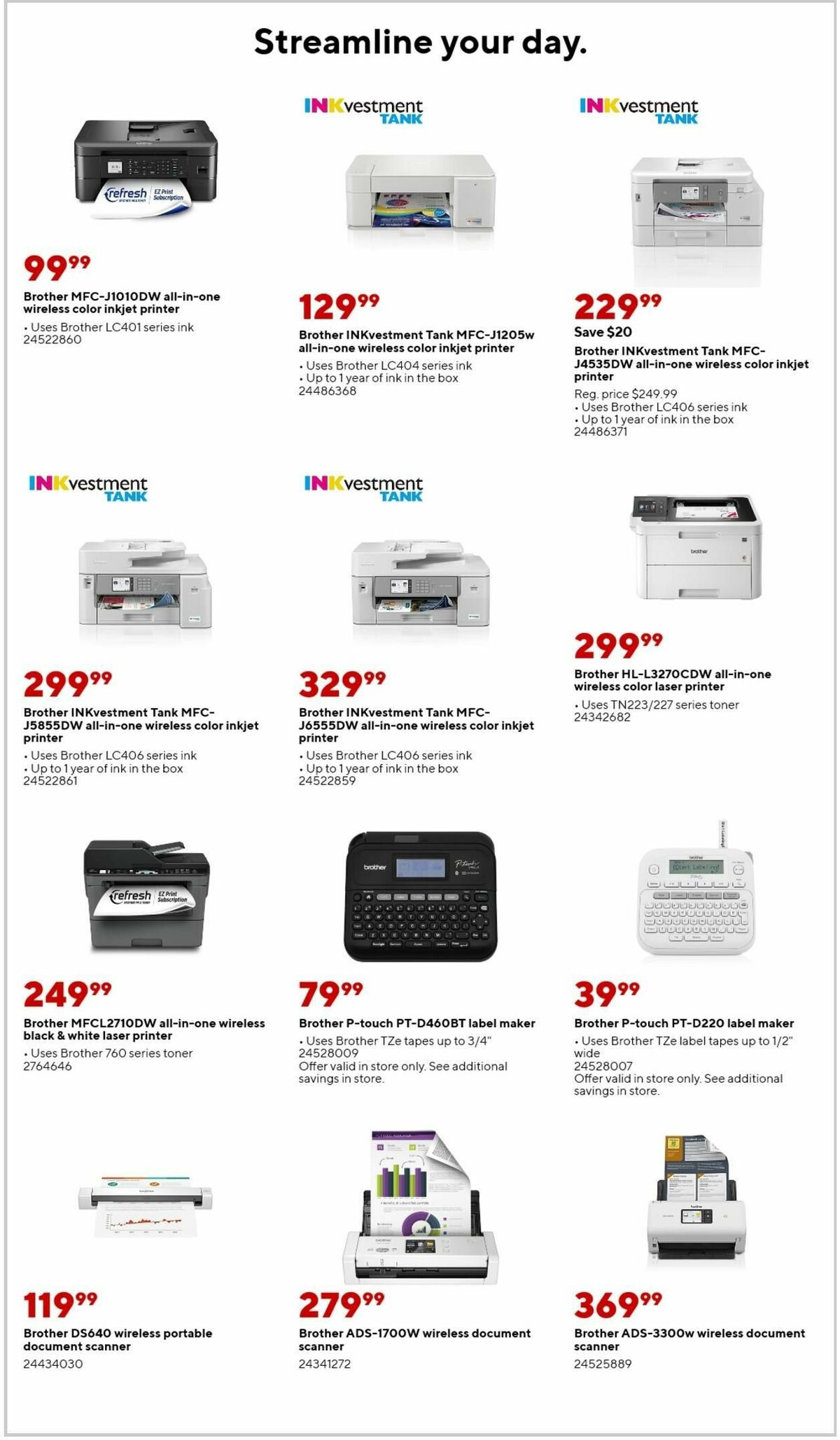 Staples Weekly Ad from October 1