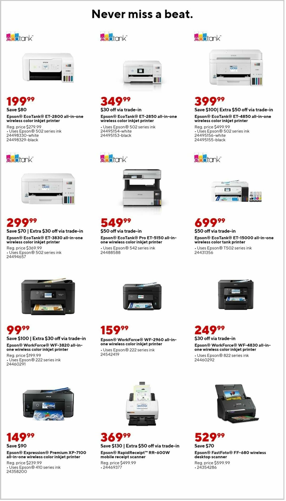 Staples Weekly Ad from October 1