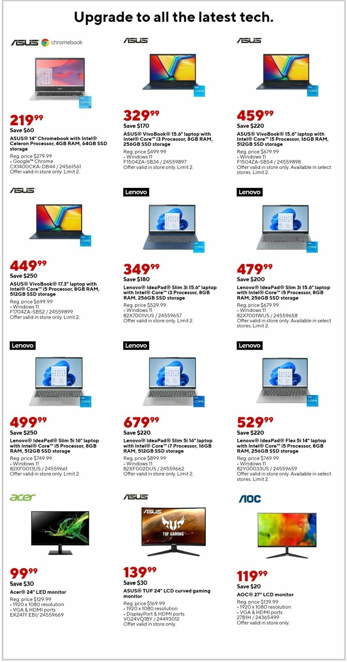 Staples Weekly Ad from October 8