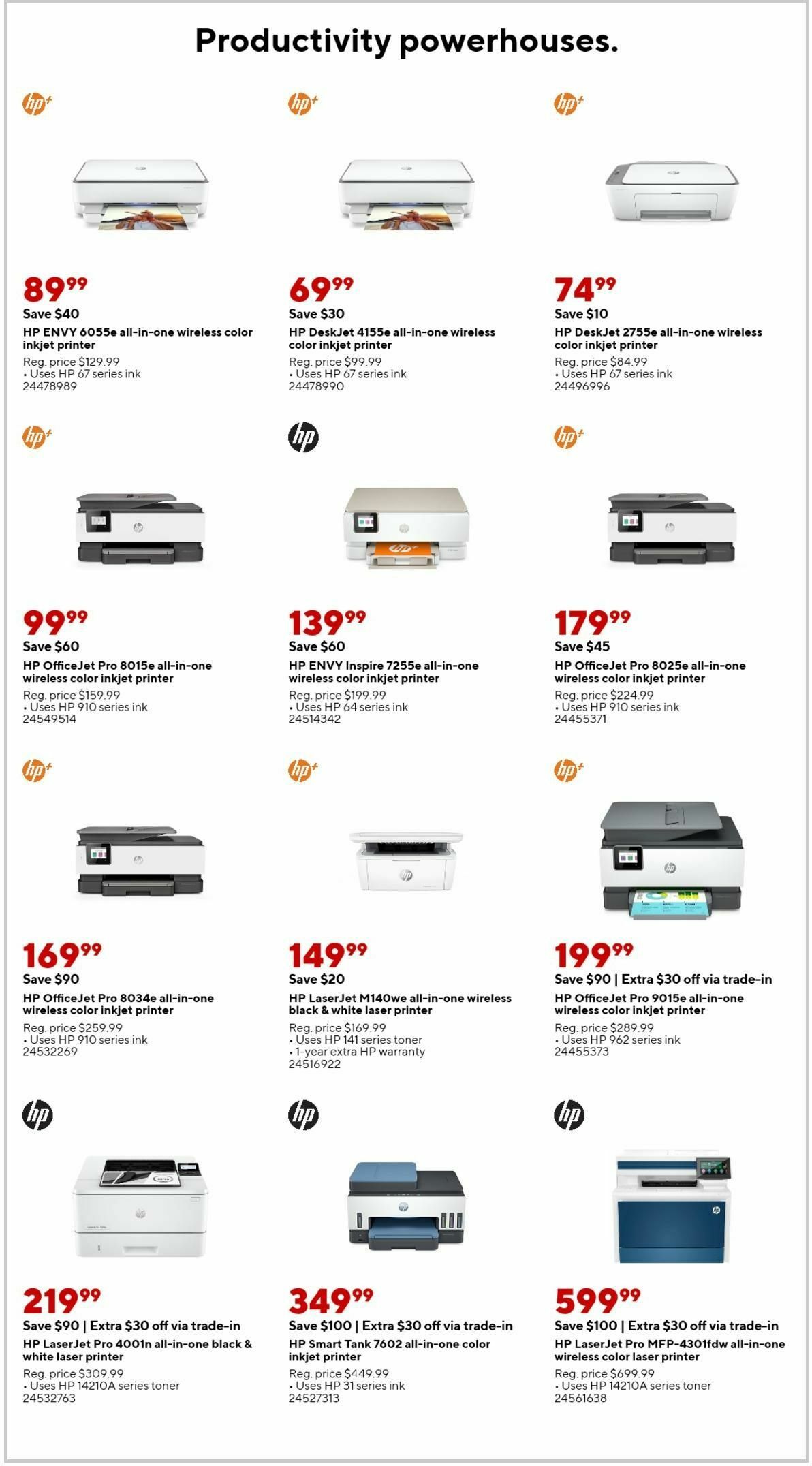 Staples Weekly Ad from October 8