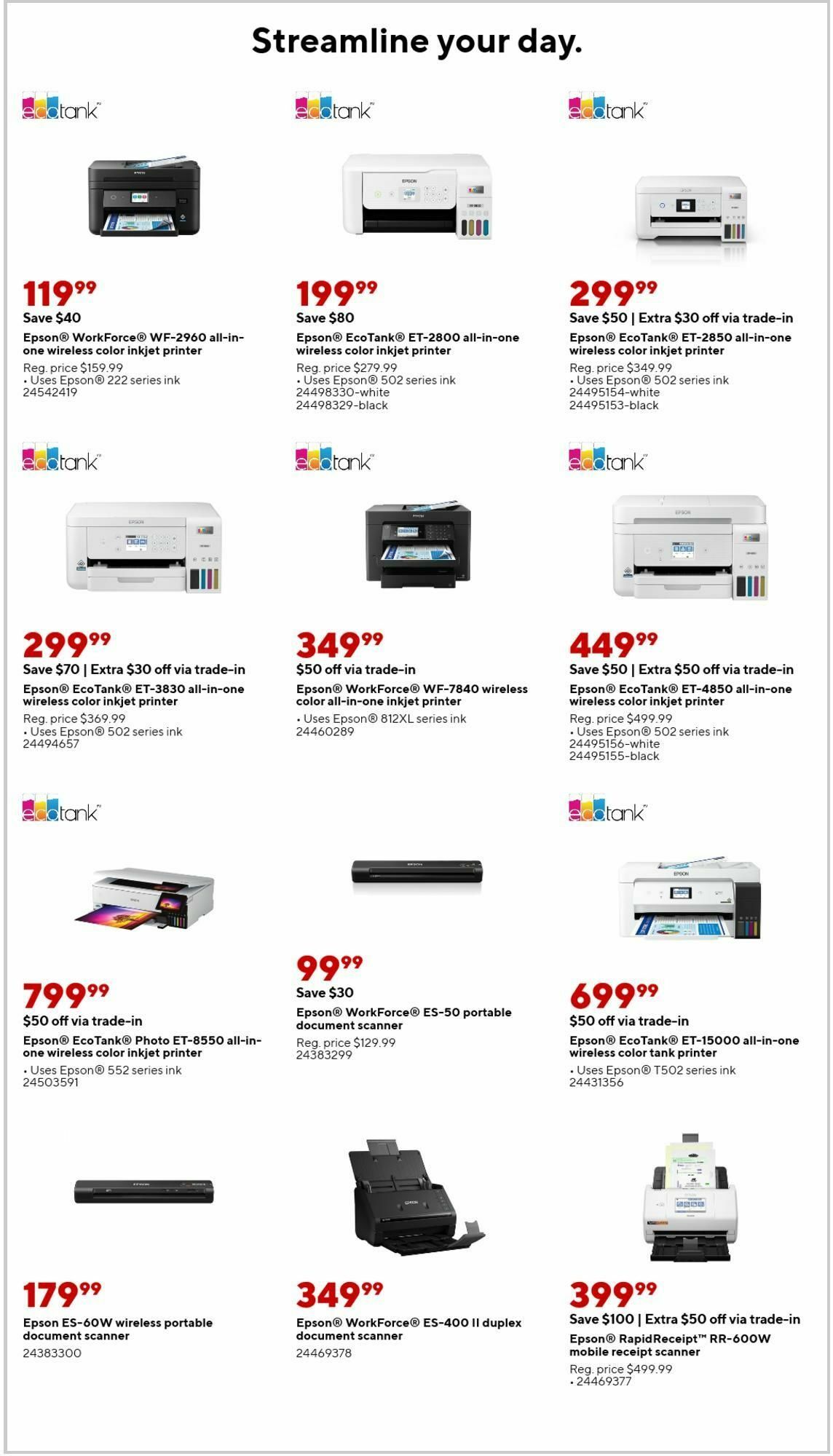 Staples Weekly Ad from October 29