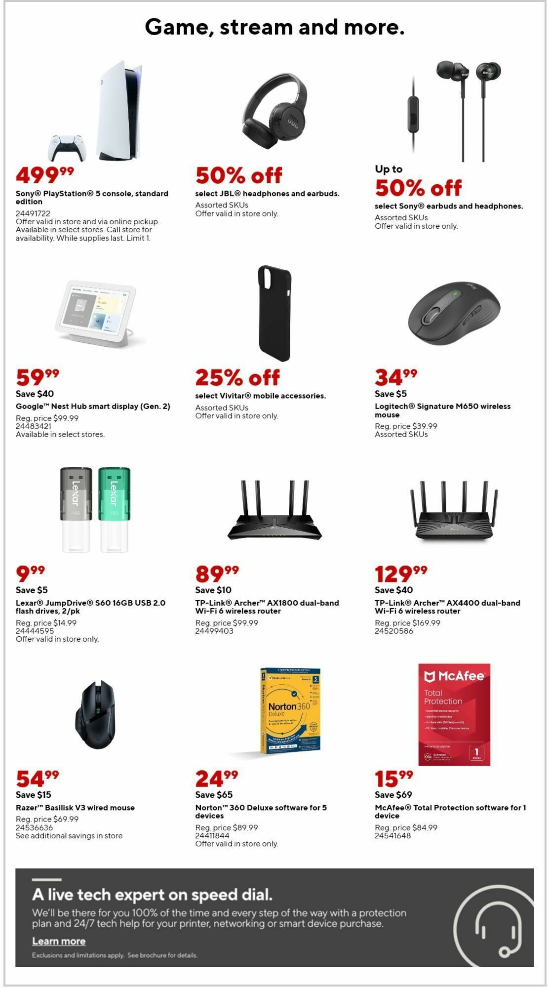 Staples Weekly Ad from October 29