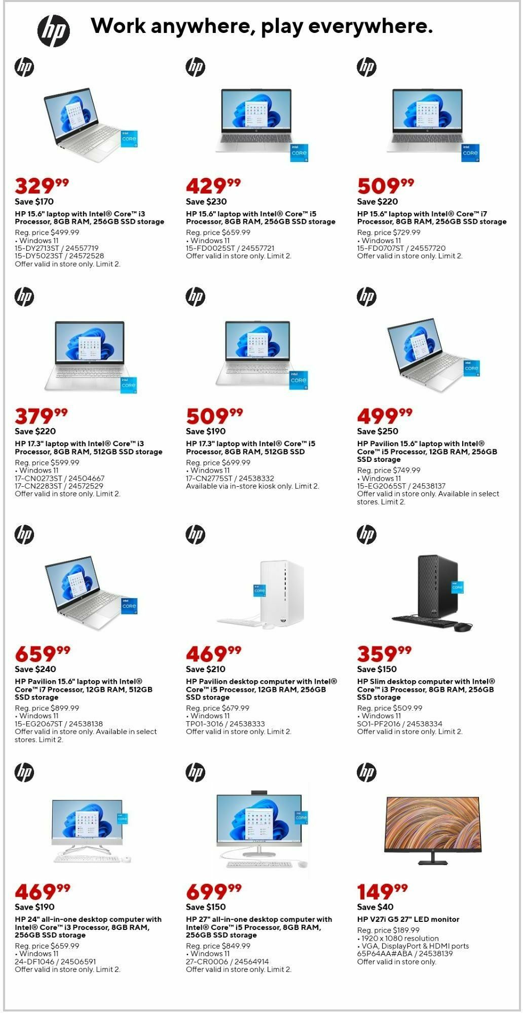 Staples Weekly Ad from October 29