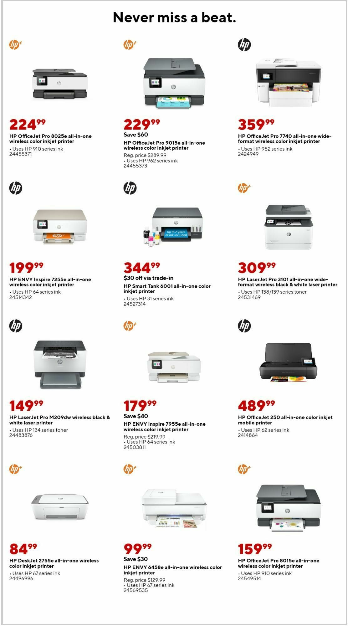 Staples Weekly Ad from October 29