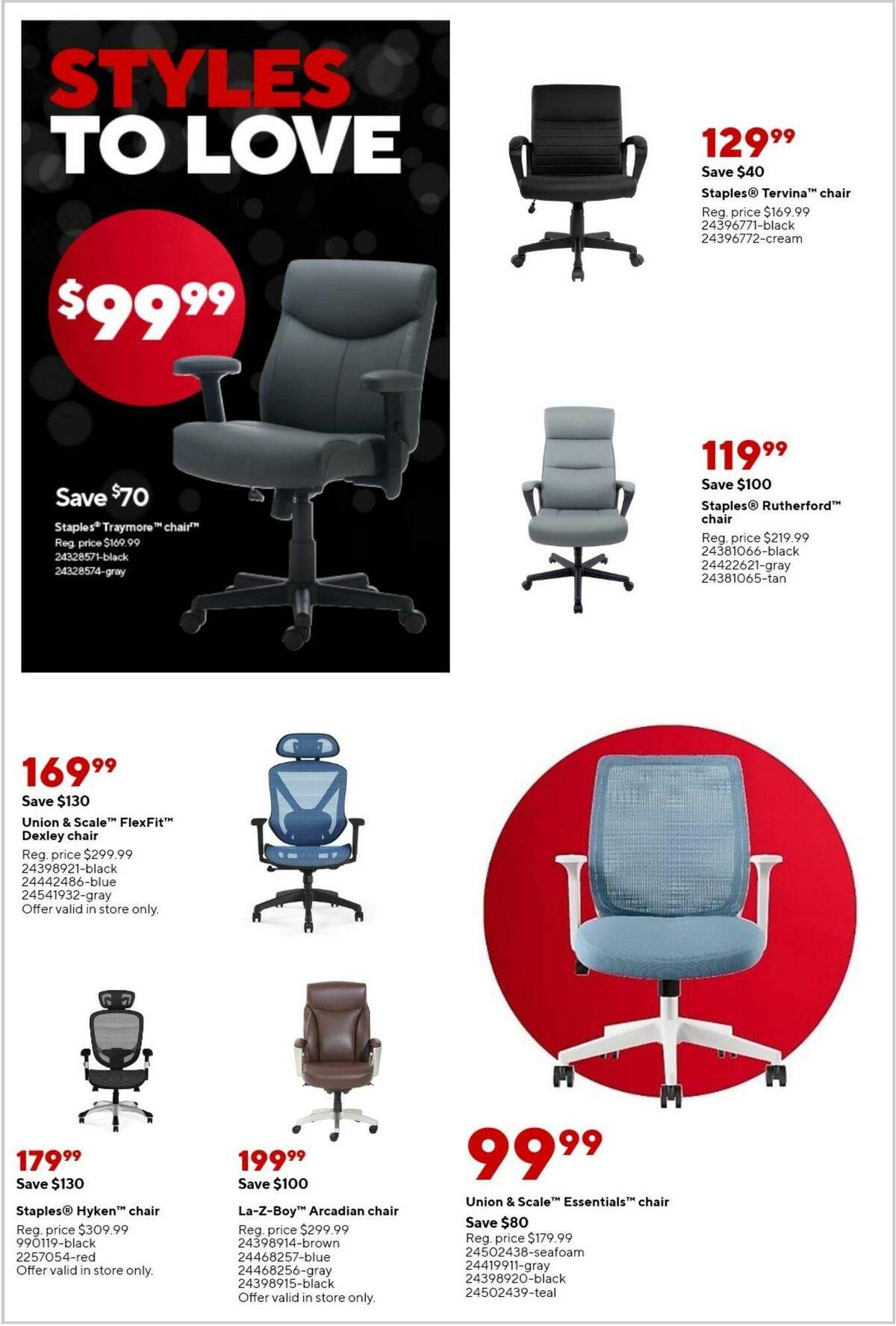 Staples Weekly Ad from November 19