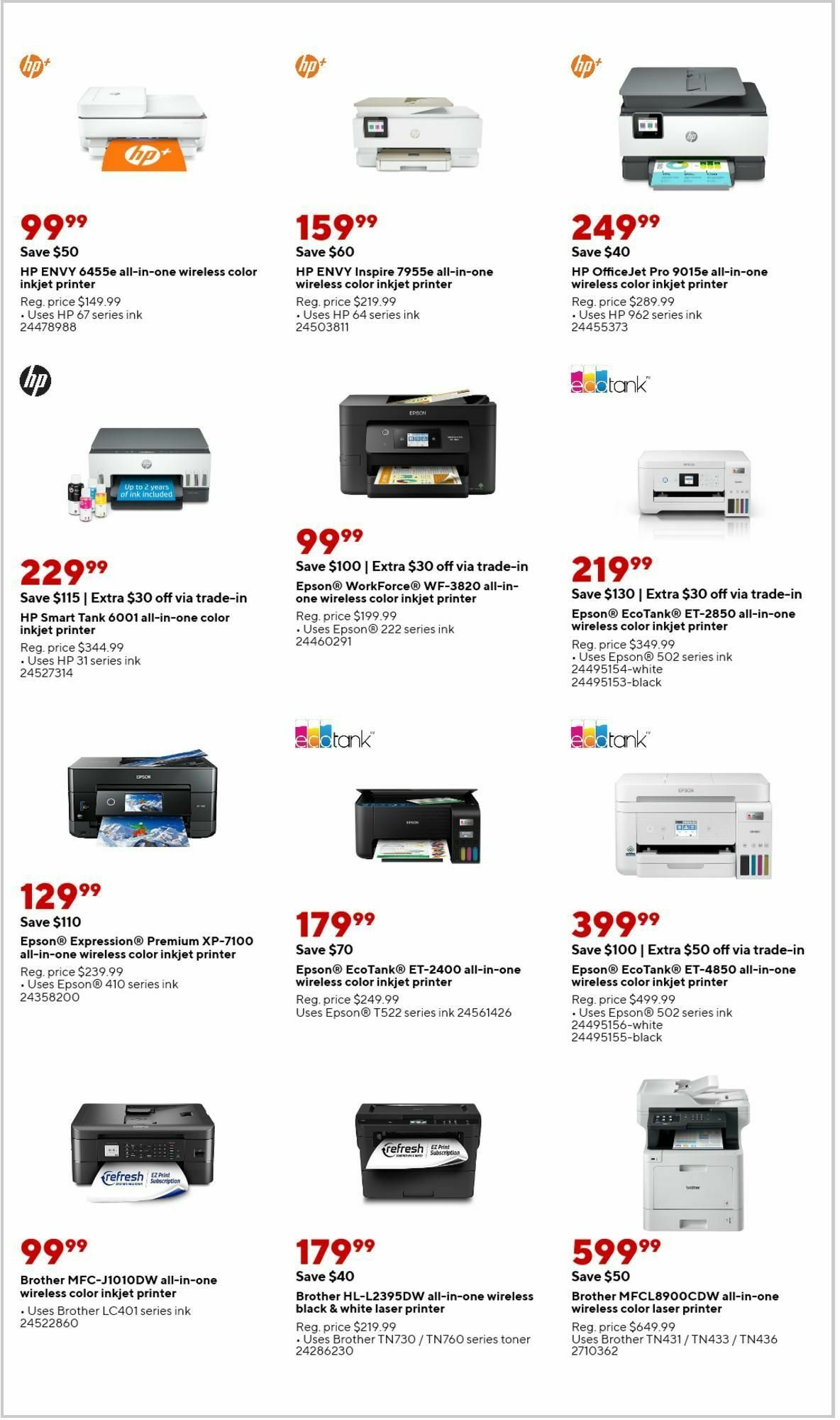 Staples Weekly Ad from November 19