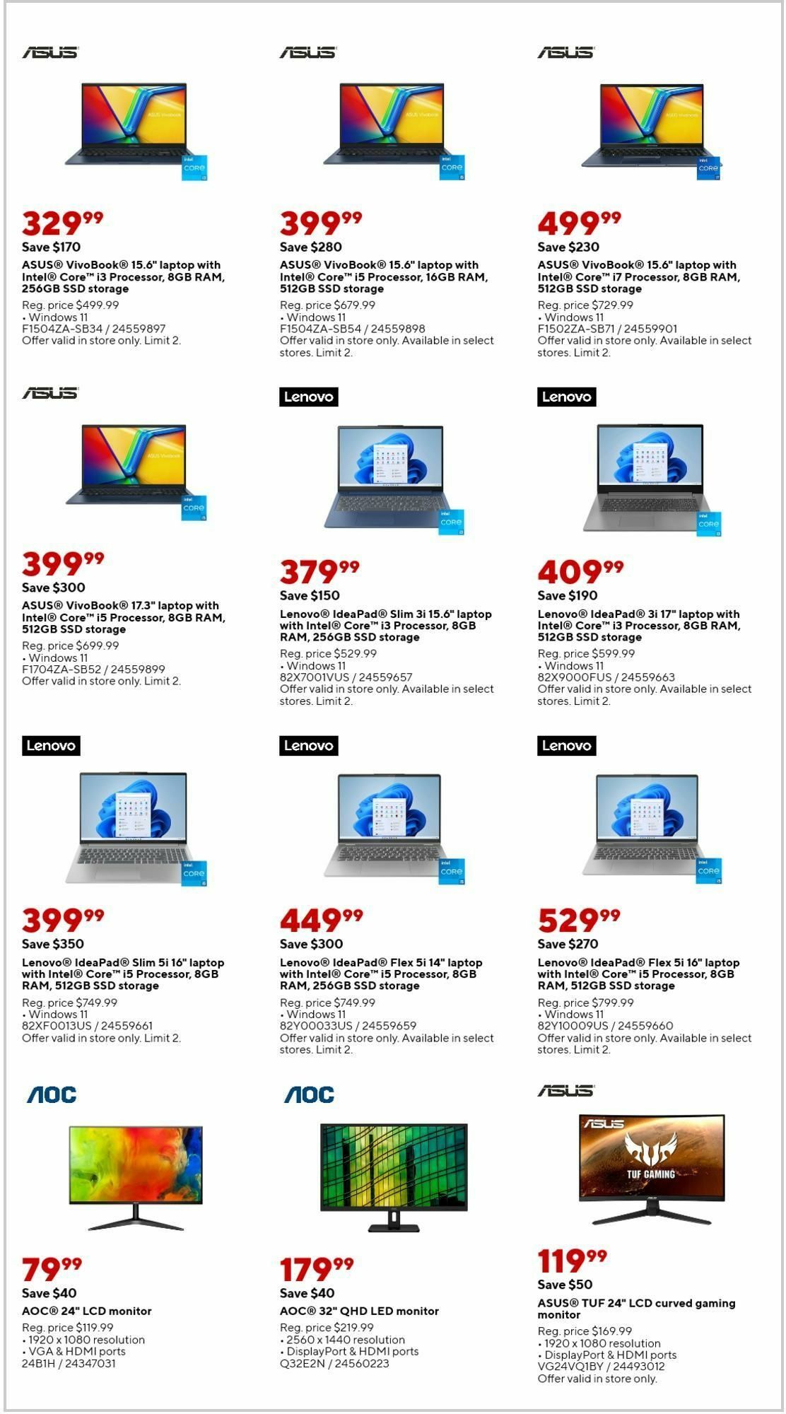 Staples Weekly Ad from November 19