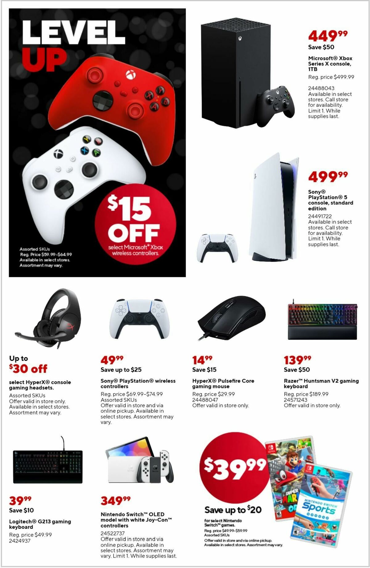 Staples Weekly Ad from November 19