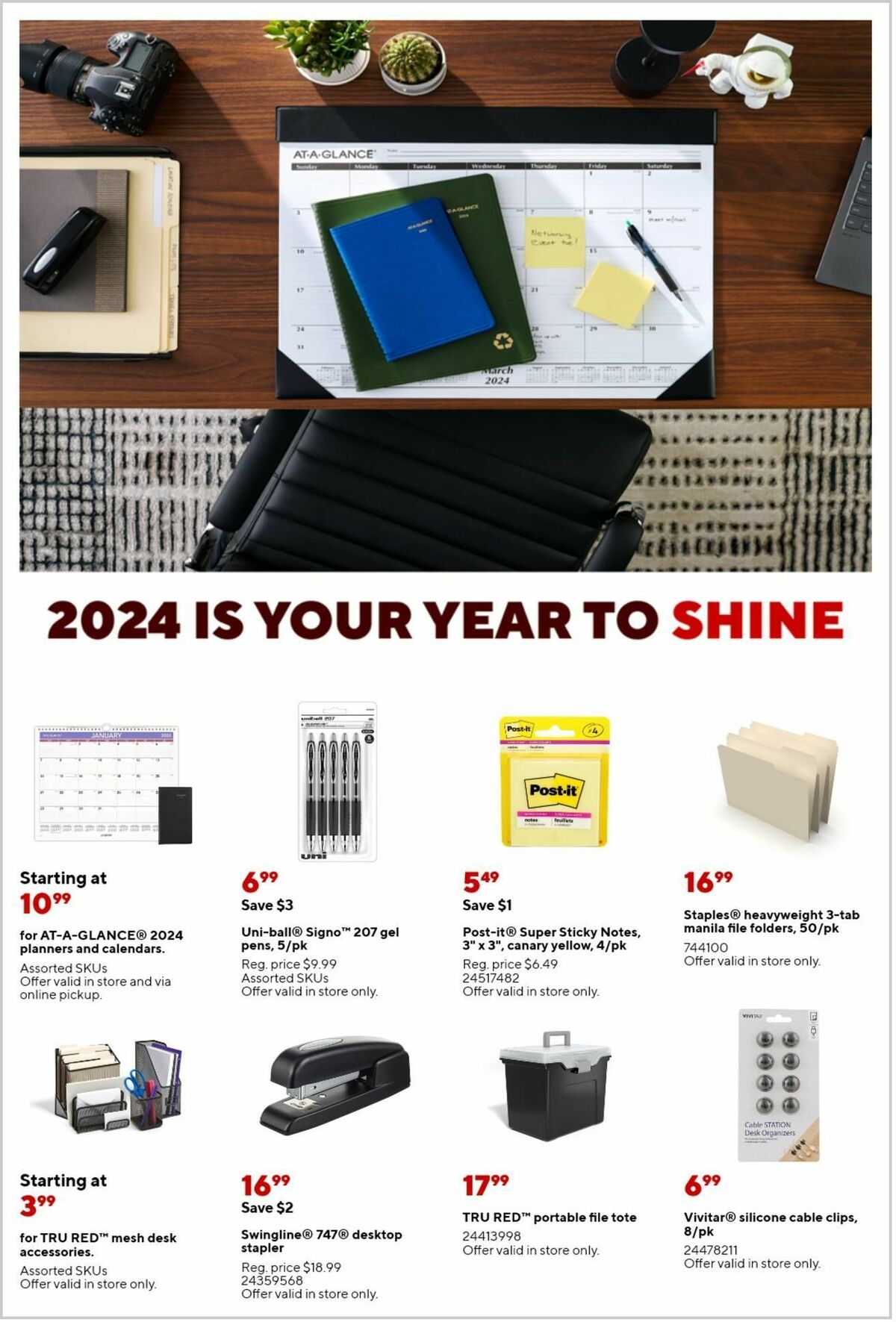 Staples Weekly Ad from November 26