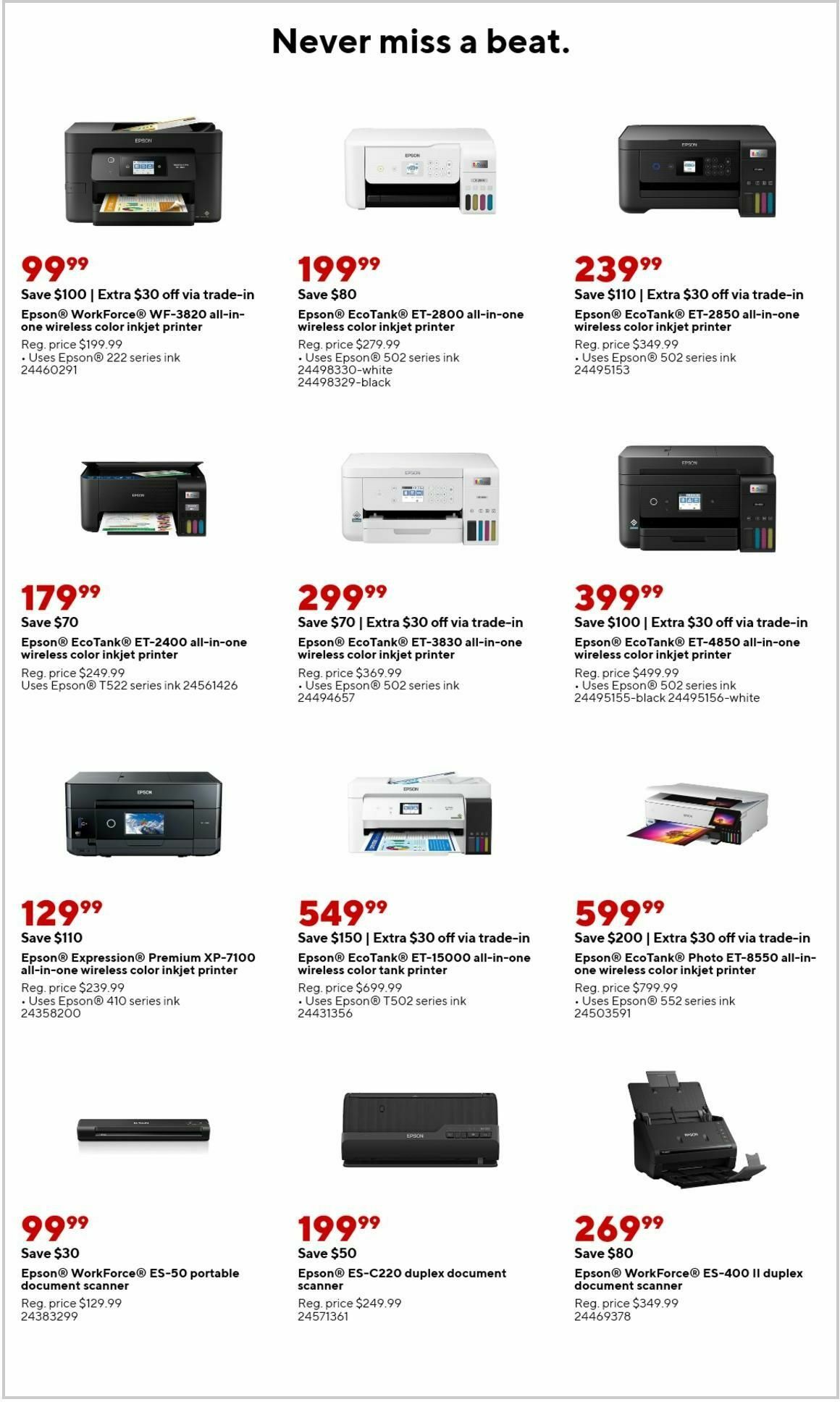 Staples Weekly Ad from November 26