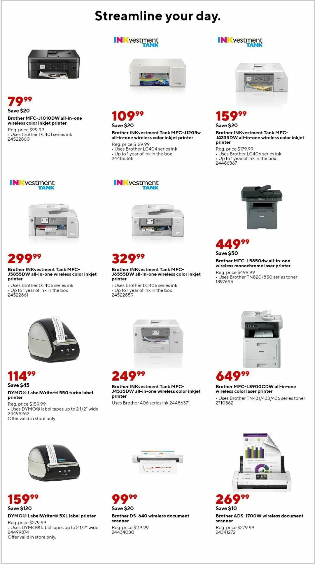 Staples Weekly Ad from November 26