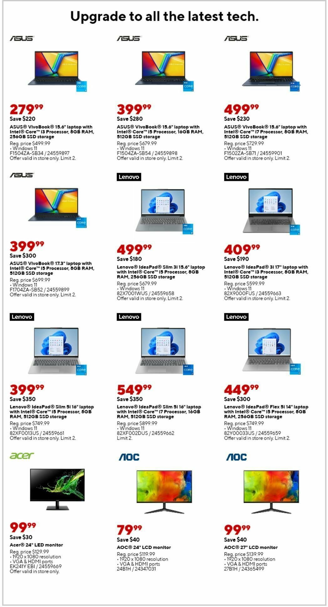 Staples Weekly Ad from December 3