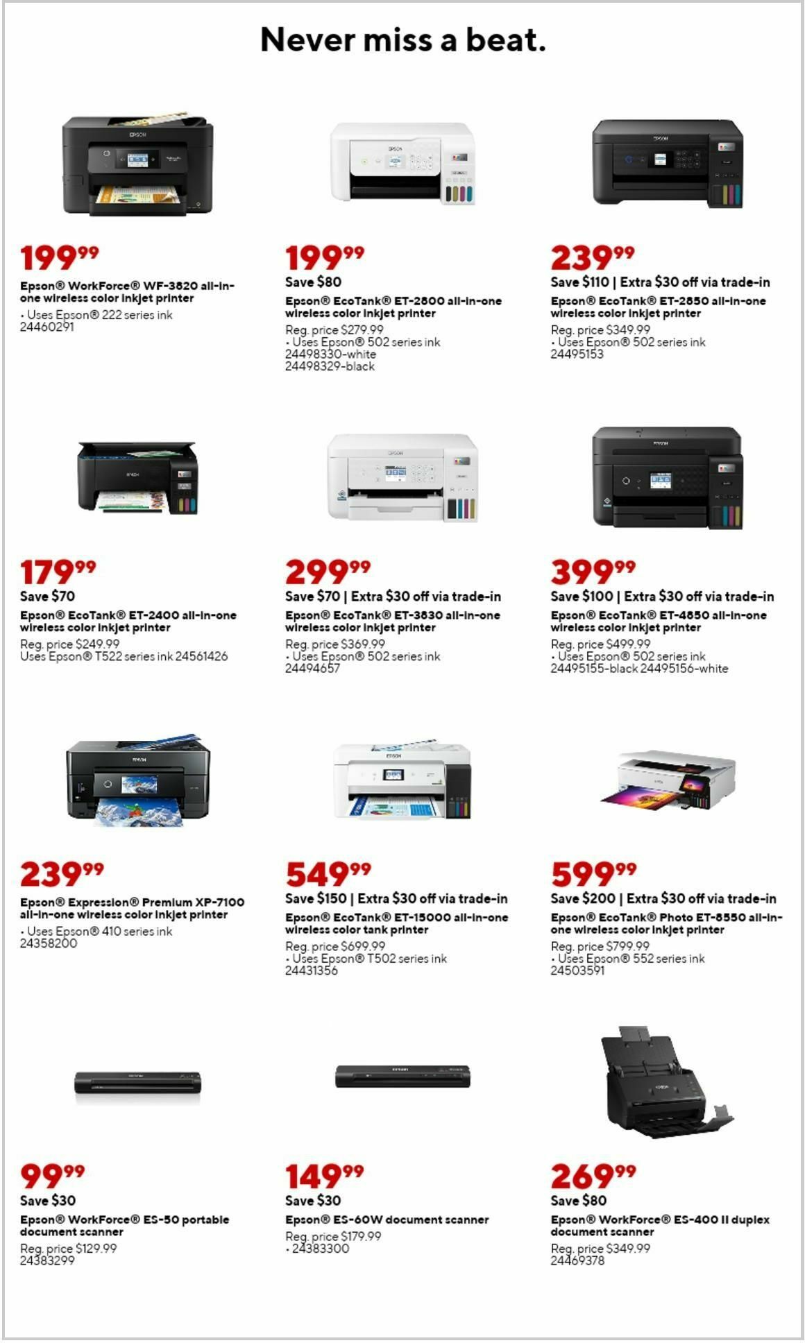 Staples Weekly Ad from December 3