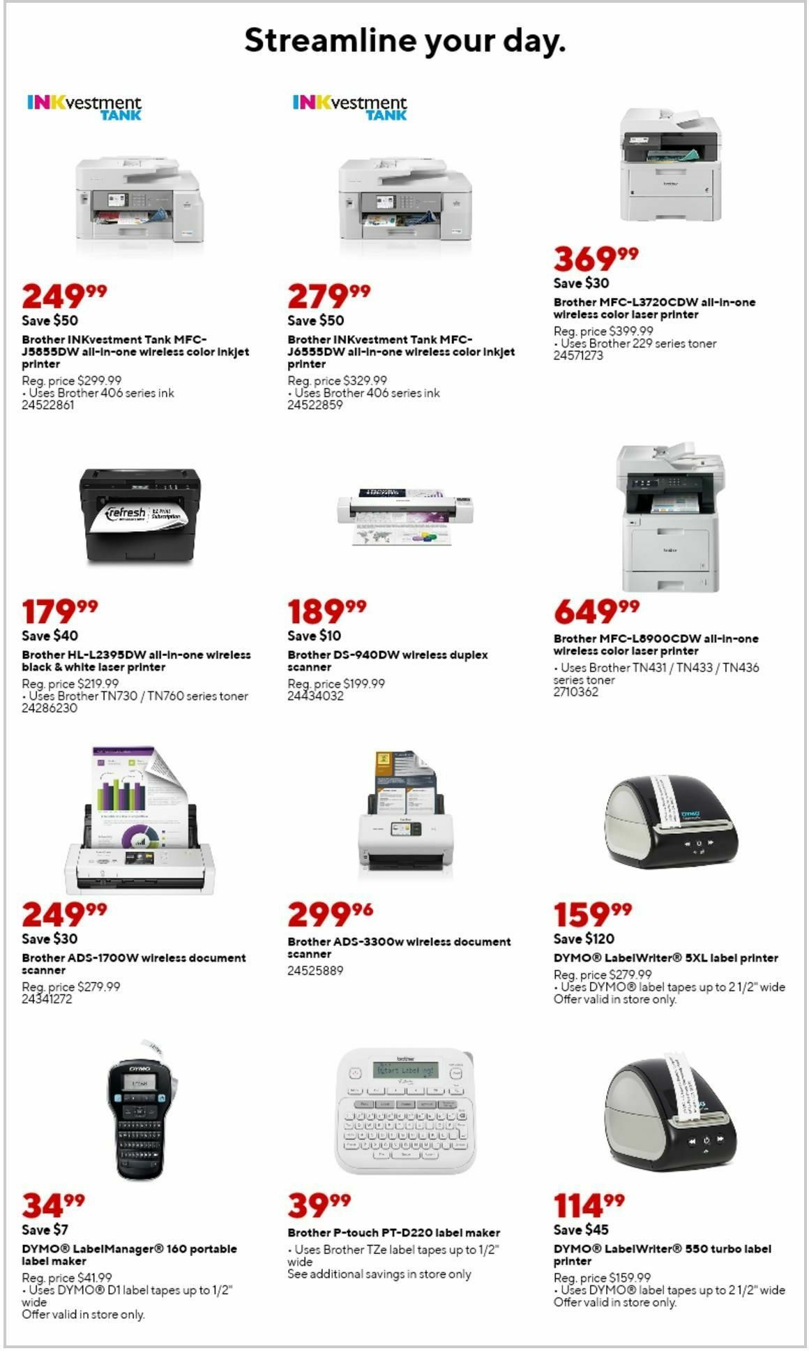 Staples Weekly Ad from December 10