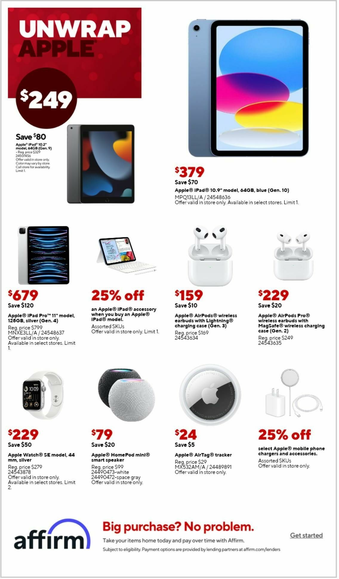 Staples Weekly Ad from December 10