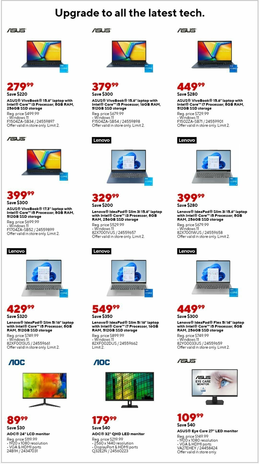 Staples Weekly Ad from December 10