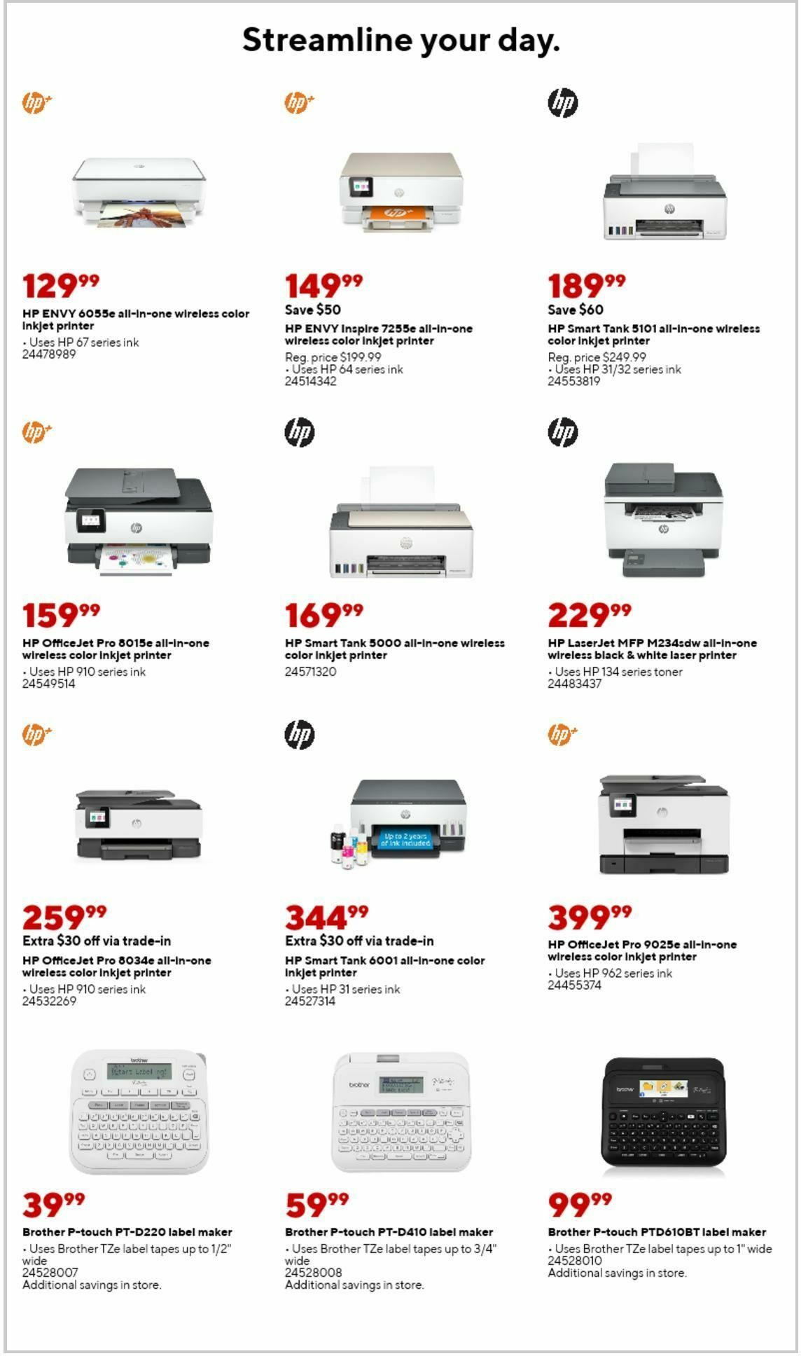 Staples Weekly Ad from December 24