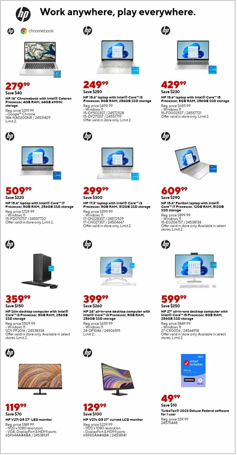 Staples Weekly Ad from December 24