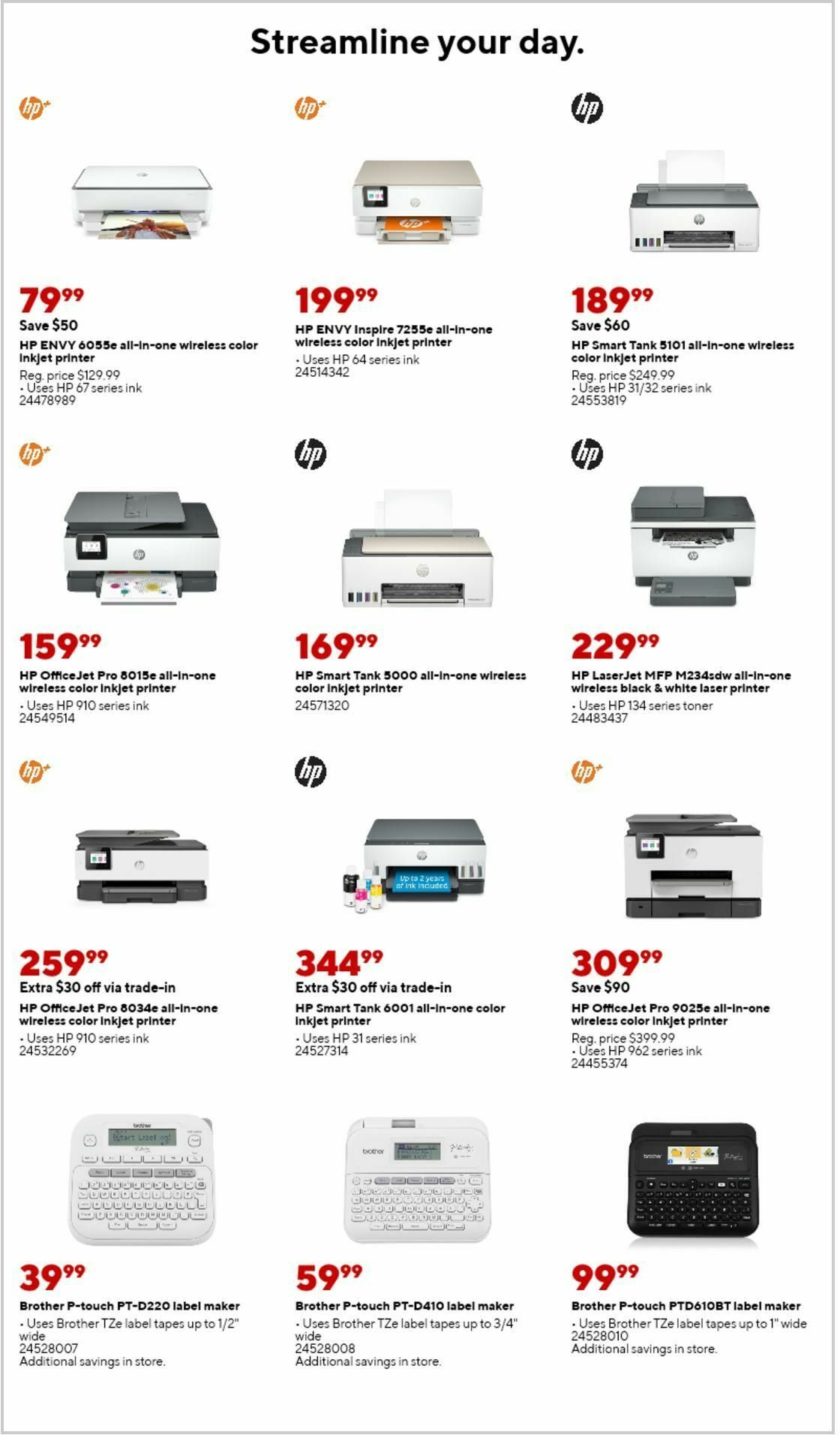 Staples Weekly Ad from December 31