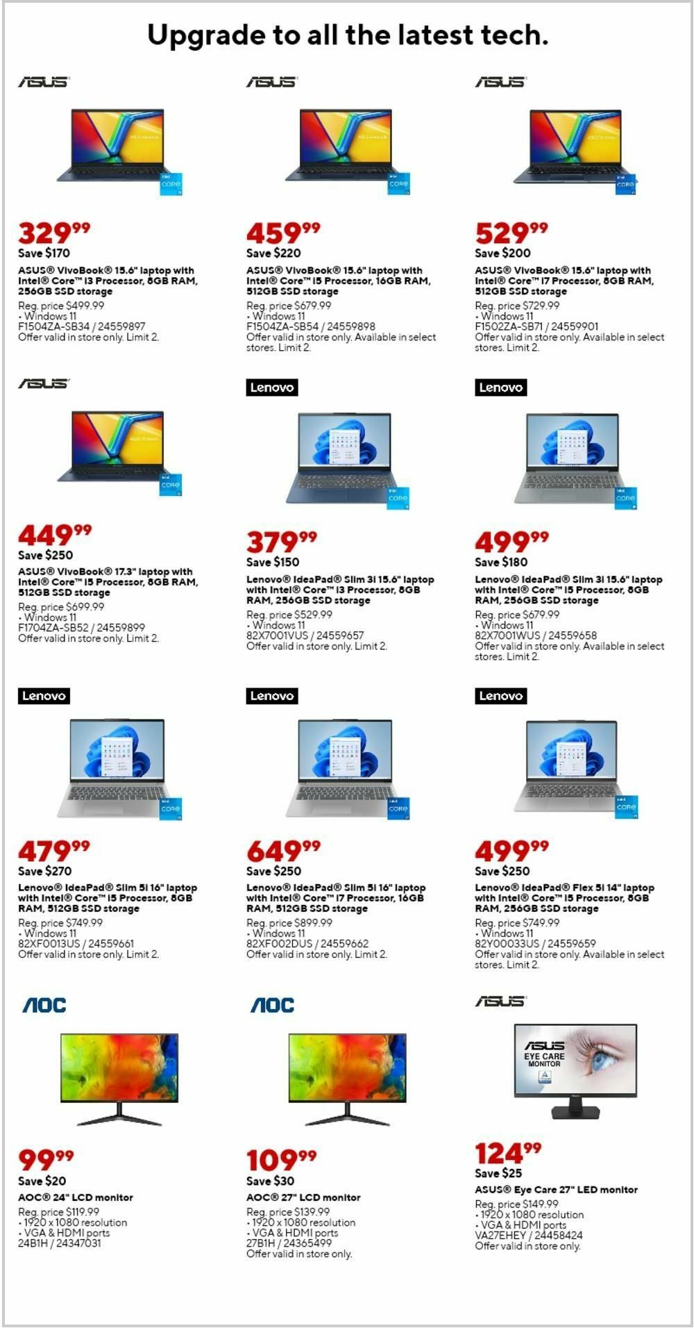 Staples Weekly Ad from December 31