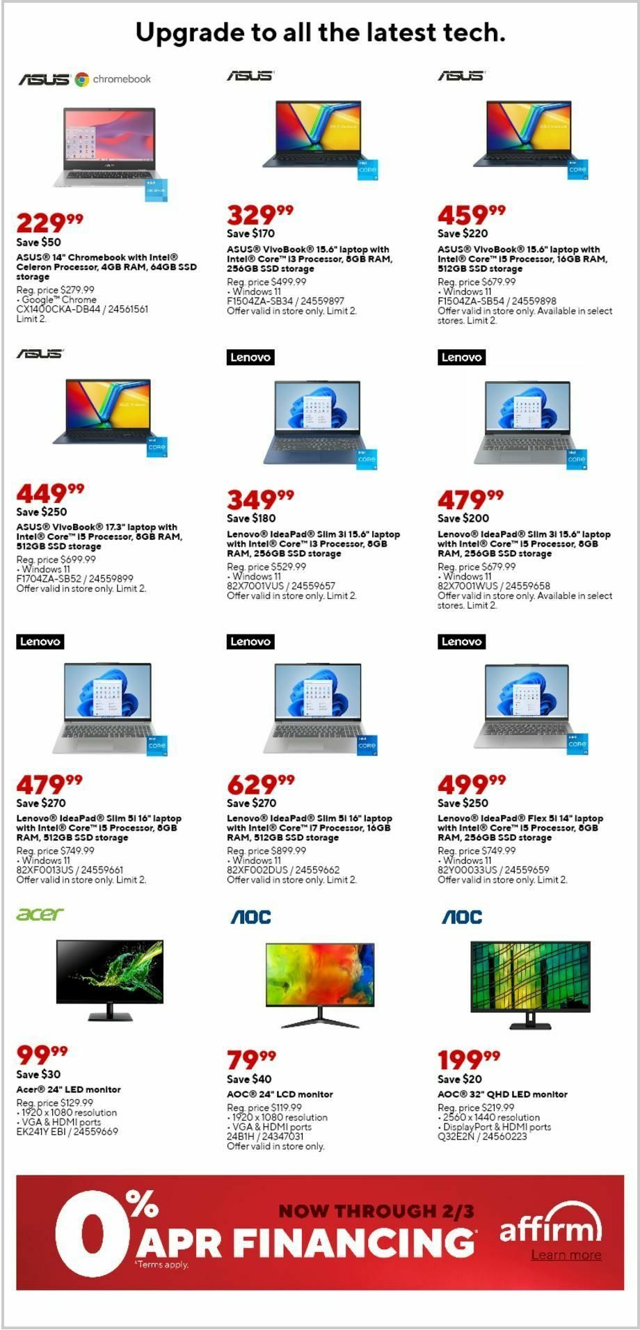 Staples Weekly Ad from January 7