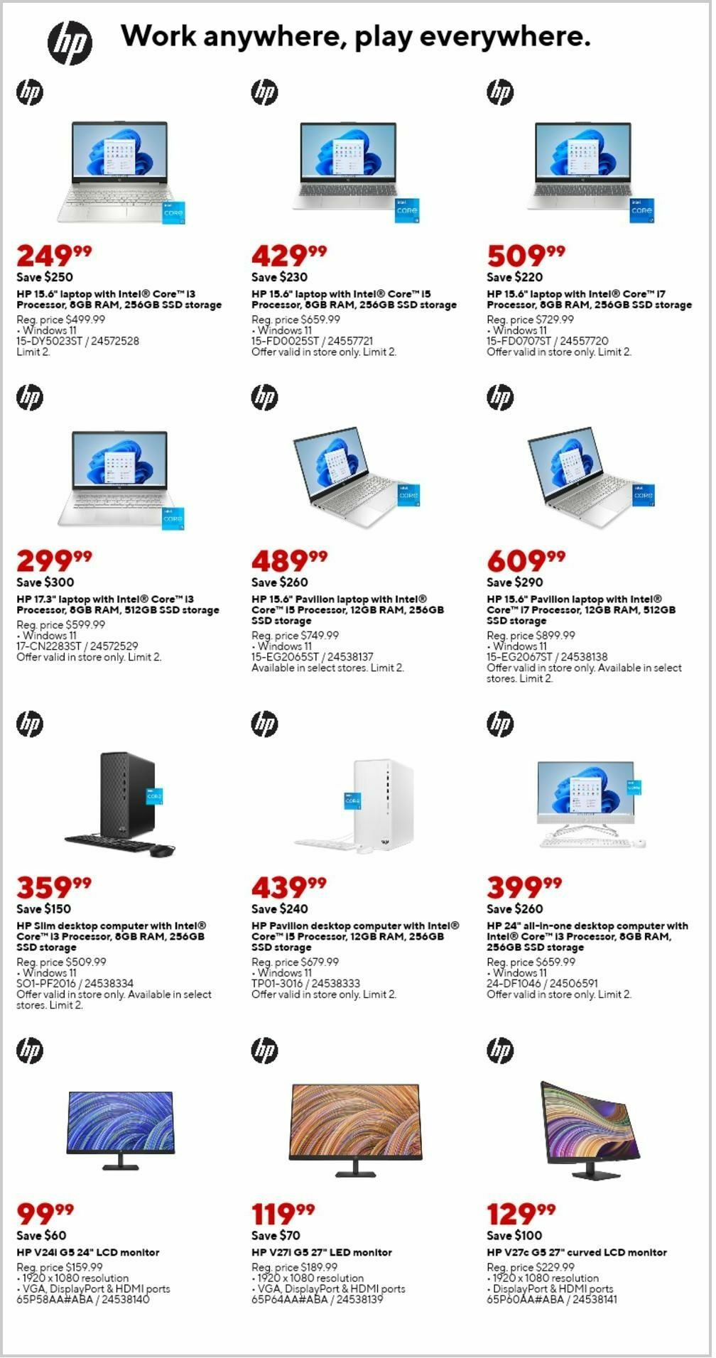 Staples Weekly Ad from January 7