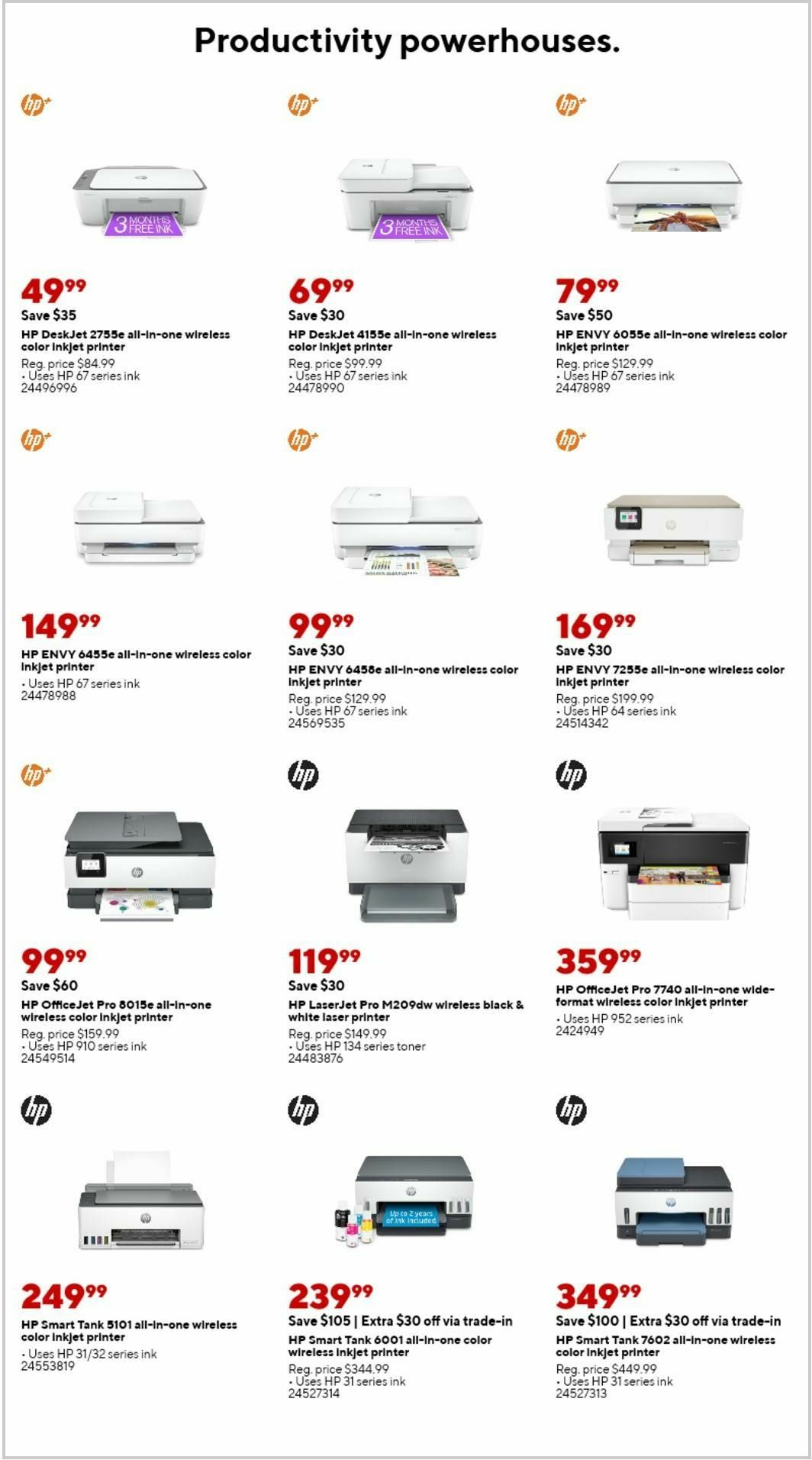 Staples Weekly Ad from January 7