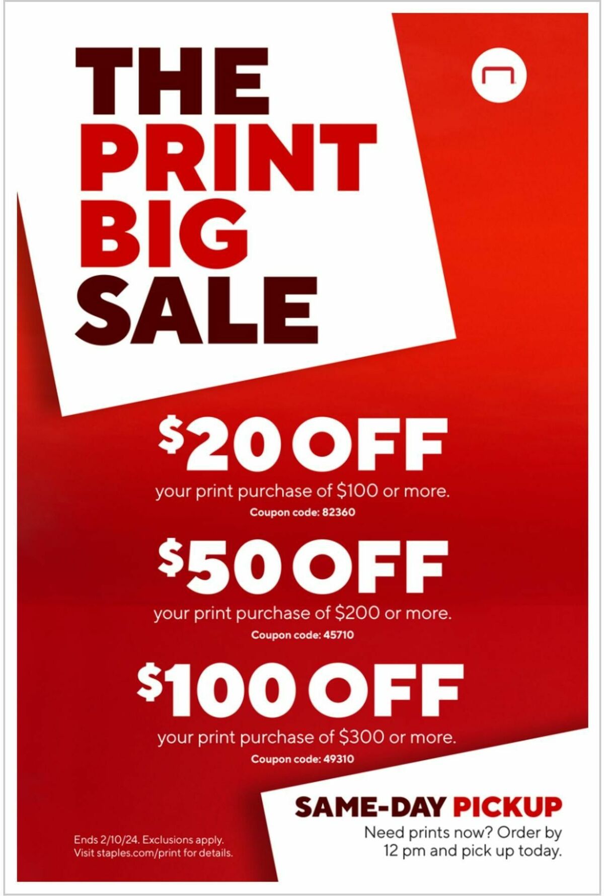 Staples Weekly Ad from January 7