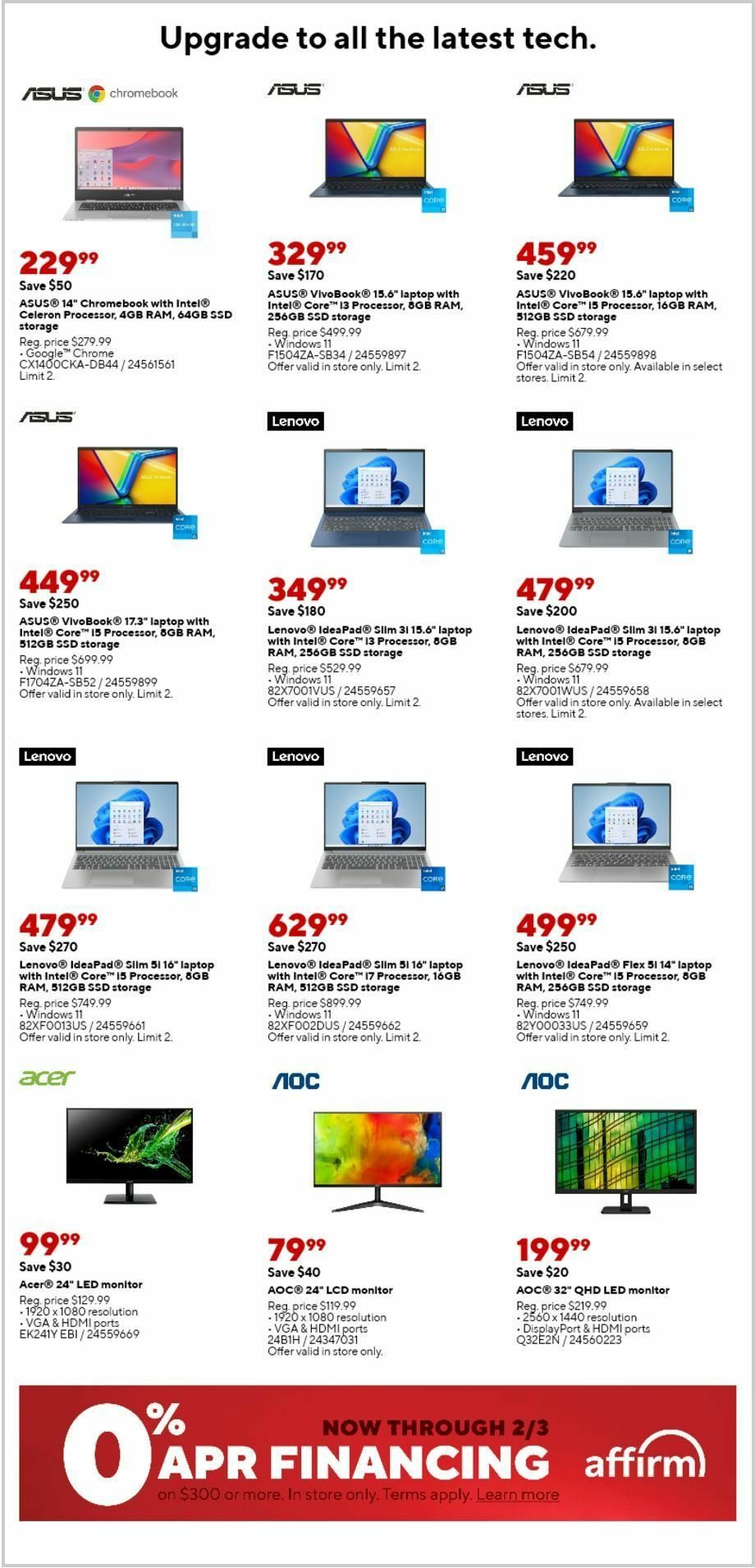 Staples Weekly Ad from January 14