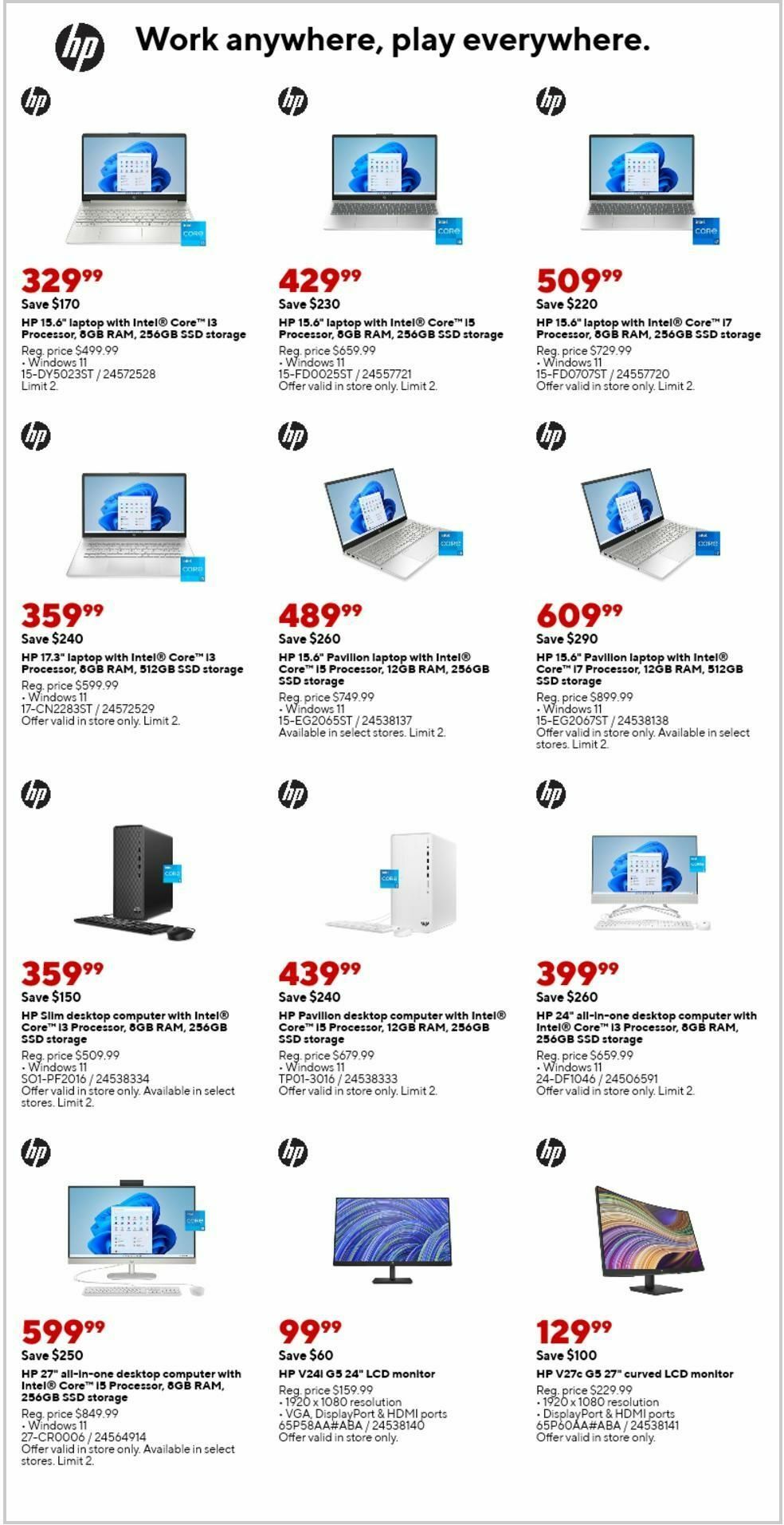 Staples Weekly Ad from January 14