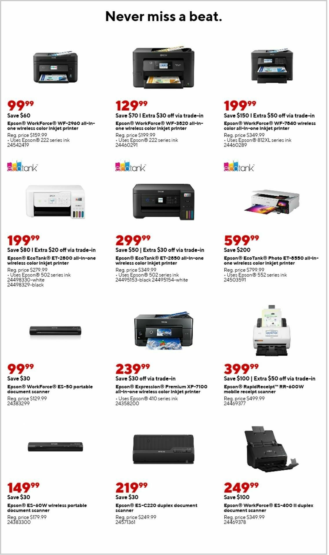 Staples Weekly Ad from January 14