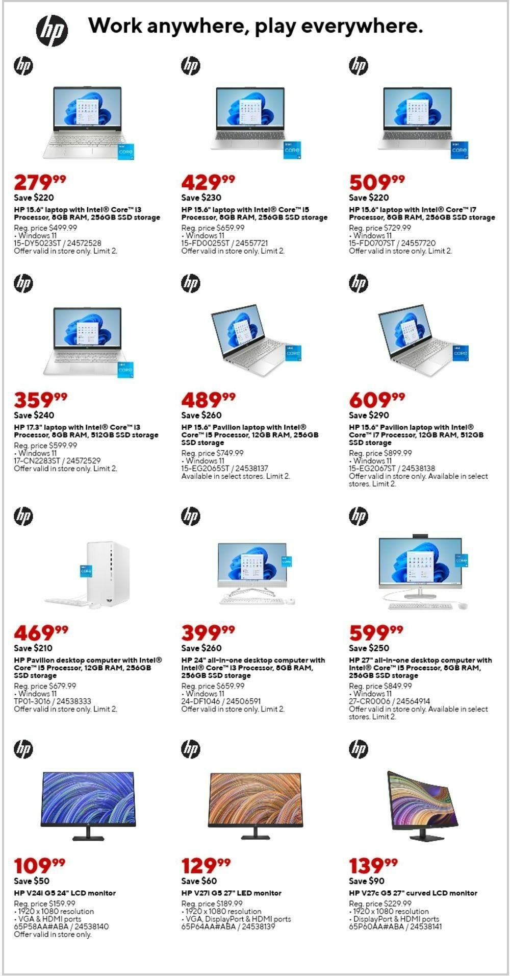 Staples Weekly Ad from January 21