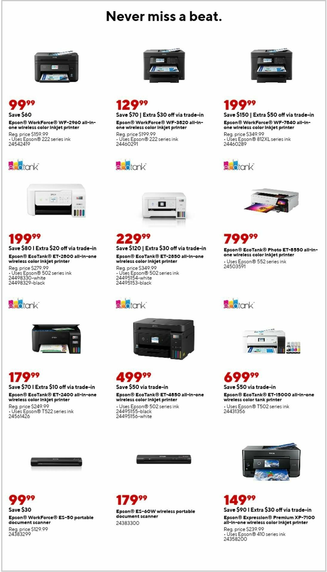 Staples Weekly Ad from January 28