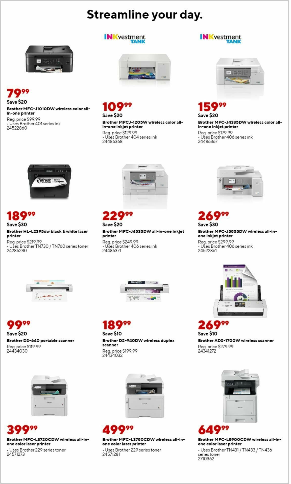 Staples Weekly Ad from January 28