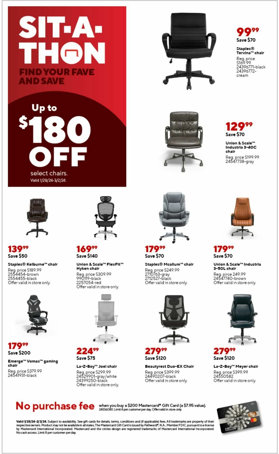 Staples Weekly Ad from January 28